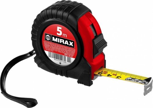 Рулетка 5 м x 18 мм MIRAX Rubber  картинка